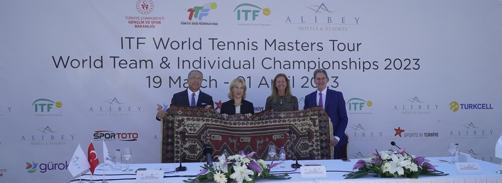 ITF World Tennis Masters Tour Basın Toplantısı