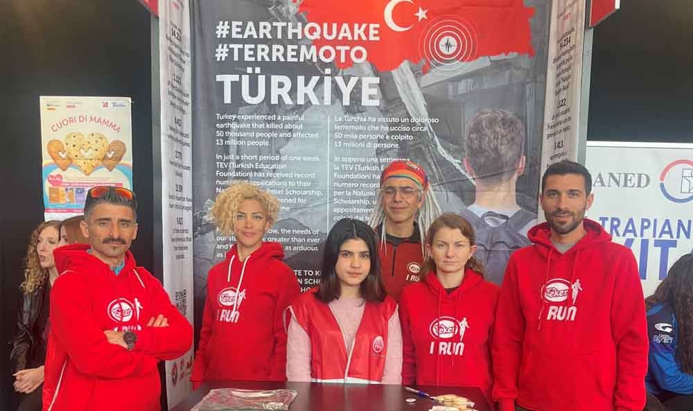 Bursa Eker I Run” birincileri Roma Maratonu’nda afetzedeler için koştu (3)