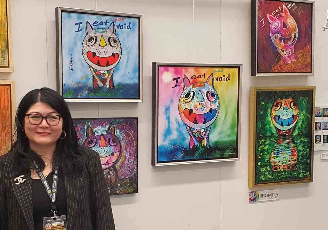 Melek Anqi Kiremit Kedisi Hiromita Türk Sanatseverlerle Buluştu (1)