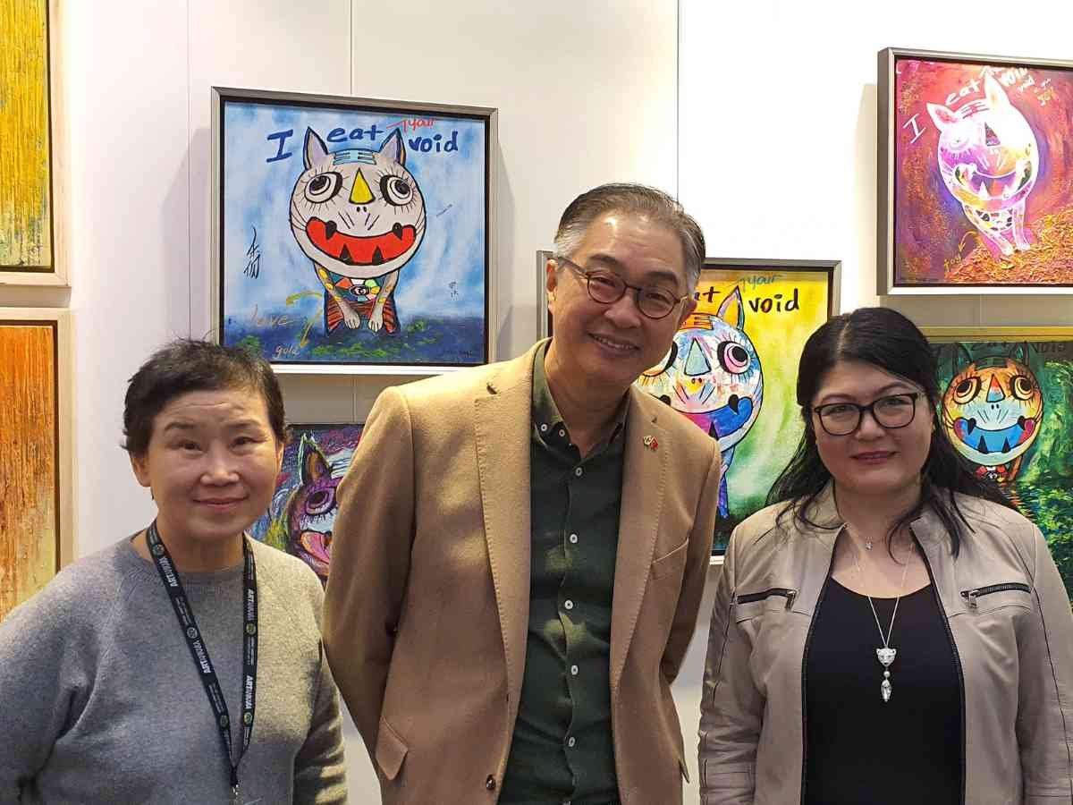 Melek Anqi Kiremit Kedisi Hiromita Türk Sanatseverlerle Buluştu KoreanAmbassador