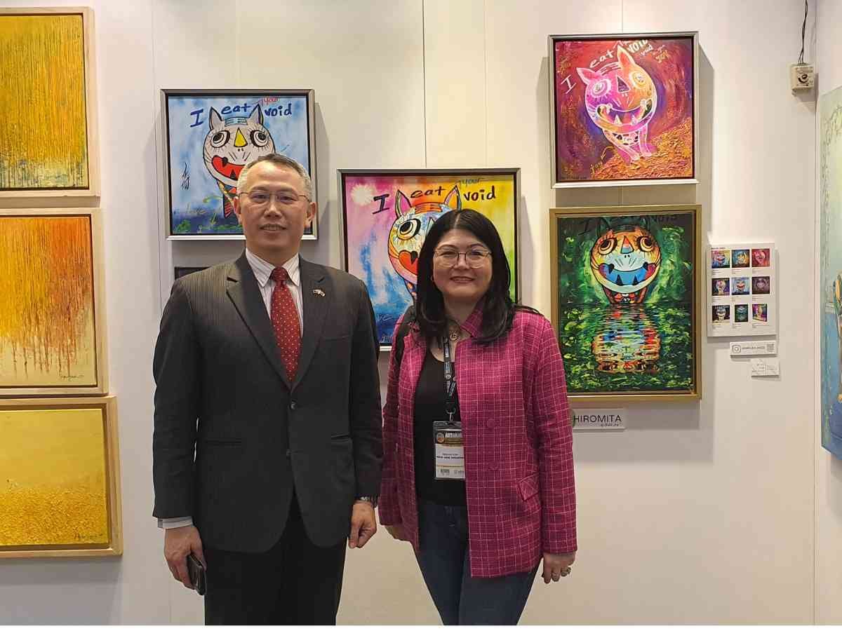 Melek Anqi Kiremit Kedisi Hiromita Türk Sanatseverlerle Buluştu TayvanElçisi