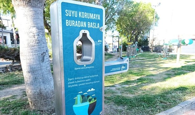 Bodrum belediyesi tarafindan ilcede bulunan parklara yeni nesil su sebilleri konuluyor 7376.jpg