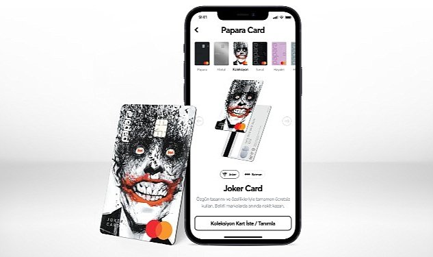 Papara sinirli sayida uretilen ozel tasarimli yeni kart urunu joker card i duyurdu 3247.jpg