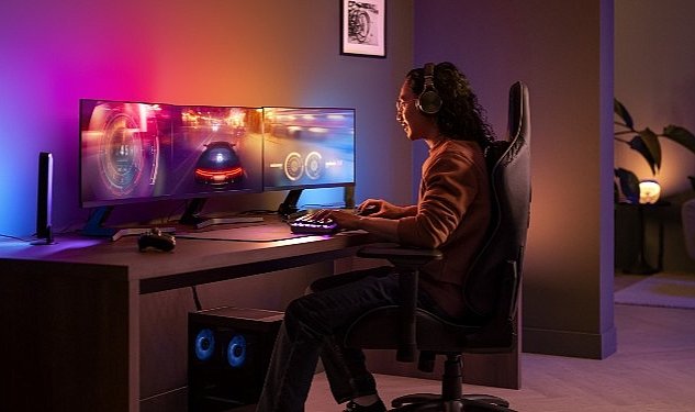 Oyunun renkleriyle isiklari senkronize etmek philips hue ile mumkun 3366.jpg
