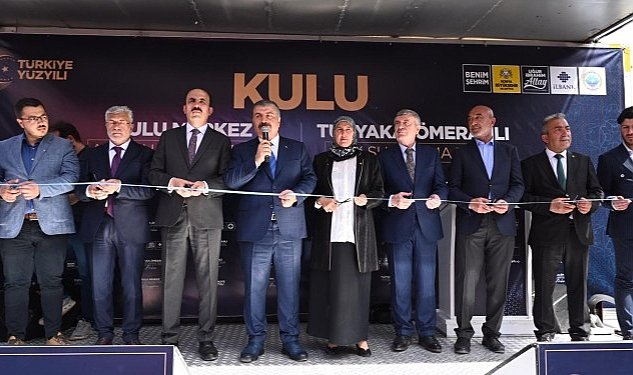 Saglik bakani koca kulu da buyuksehir in yaptigi atik su aritma tesislerinin acilisini yapti 7291.jpg