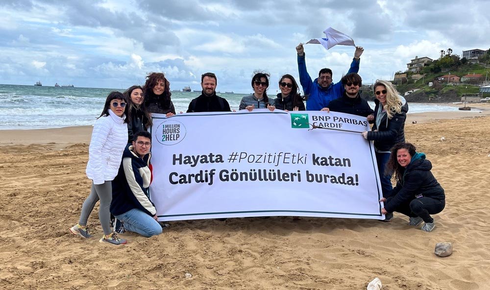 BNP Paribas Cardif, Kıyı ve Deniz Temizliği İçin Çalışmalara Başladı (1)