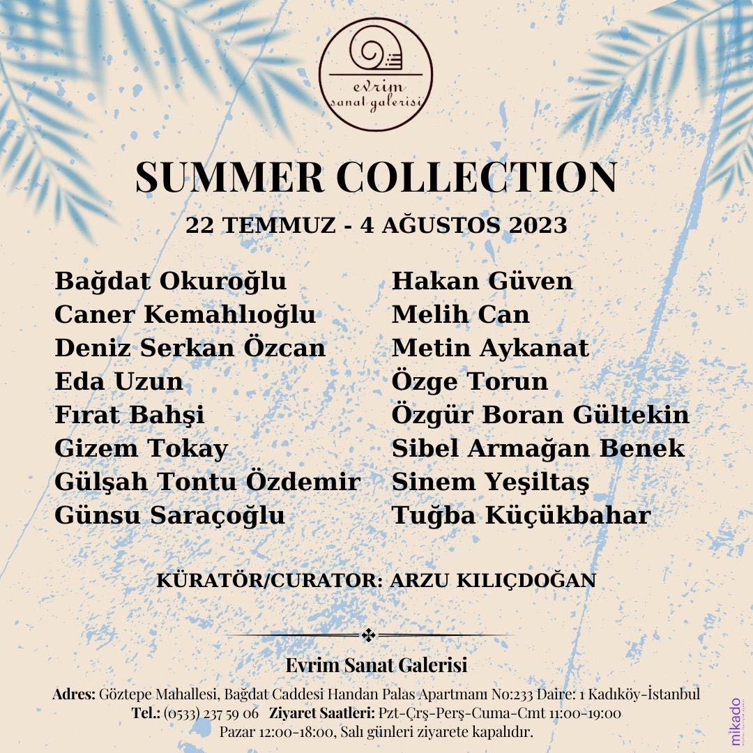 Summer Collection Sergisi Evrim Sanat Galerisinde Açıldı (4)
