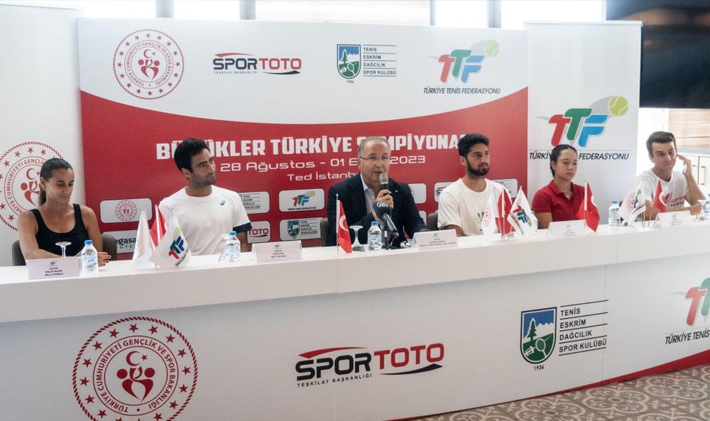 Büyükler Türkiye Tenis Şampiyonası Basın Toplantısı (1)