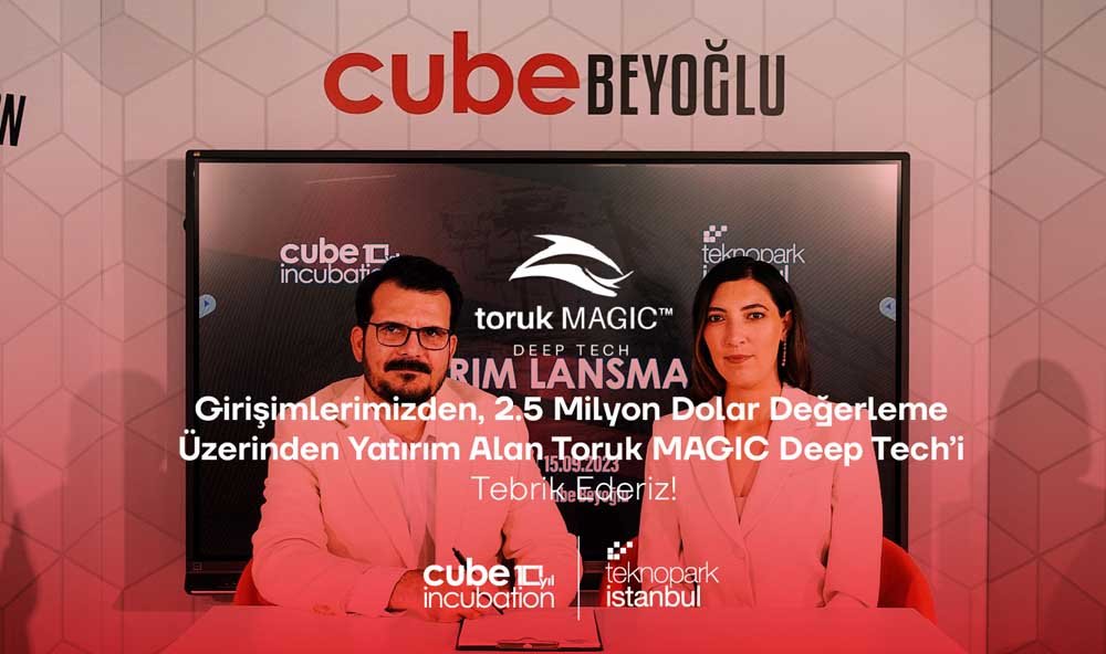 Toruk MAGIC Derin Teknoloji 2.5 Milyon Dolarlık Değerlemeyle Yatırım Aldı! (2)