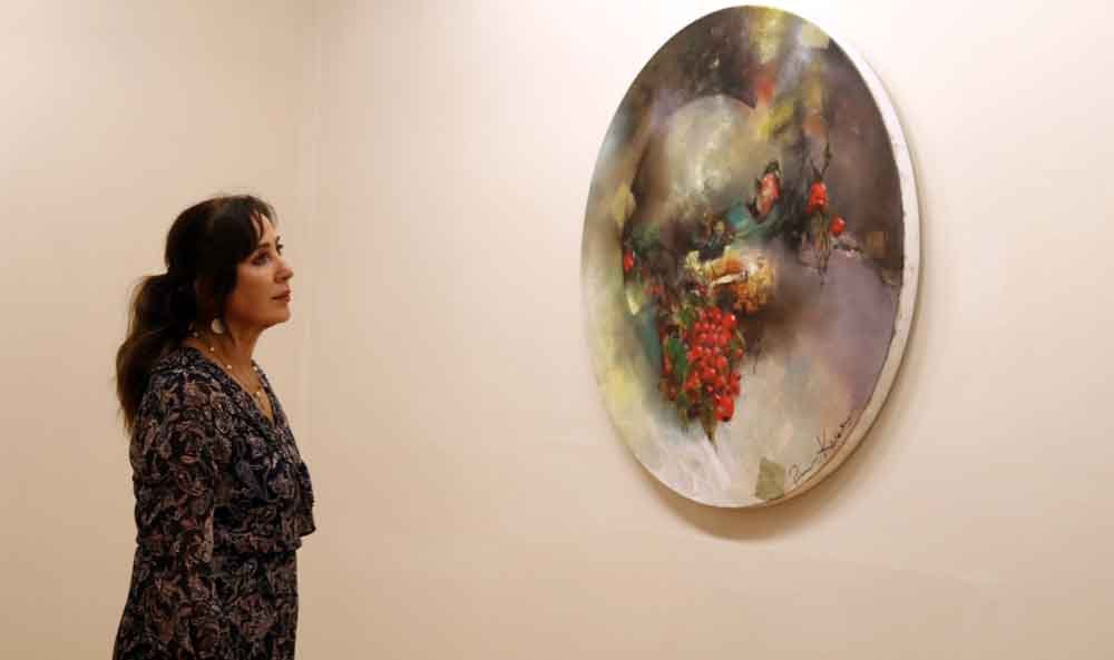 Ressam Pınar Kuseyri'nin Doğanın Nefesi Sergisi Sanatseverlerle Buluştu (7)