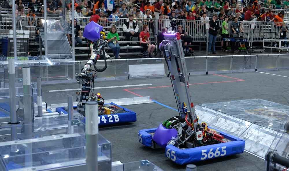 Sainte Pulcherie Fransız Lisesi Robotik Takımı Sparc #5665, First Robotics Competition'ta Büyük Başarı Elde Etti (5)