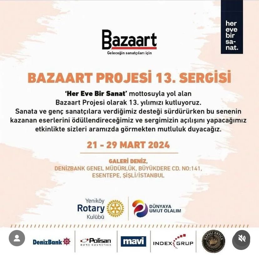 Bazaart Sergisi Galeri Deniz’de Açıldı!