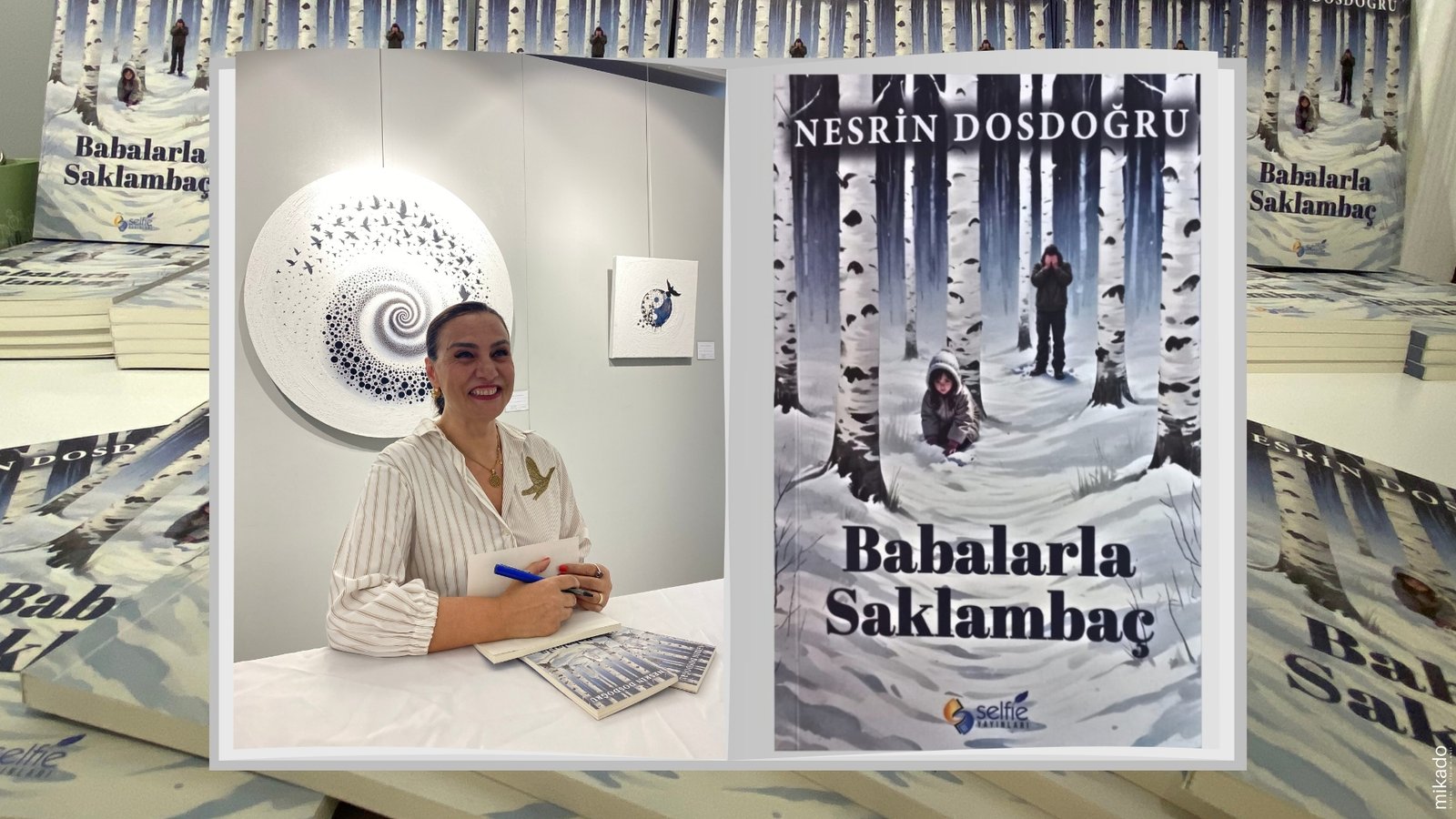 Evrim Sanat Galerisi'nde Duygusal Bir Yolculuk Babalar Ile Saklambaç Kitap Lansmanı Ve İmza Günü (1)