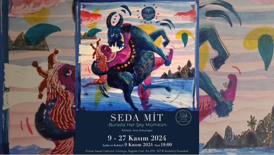 Seda Mit’in “burada Her Şey Mümkün” Sergisi Evrim Sanat Galerisi’nde Ziyaretçilerini Bekliyor (1)