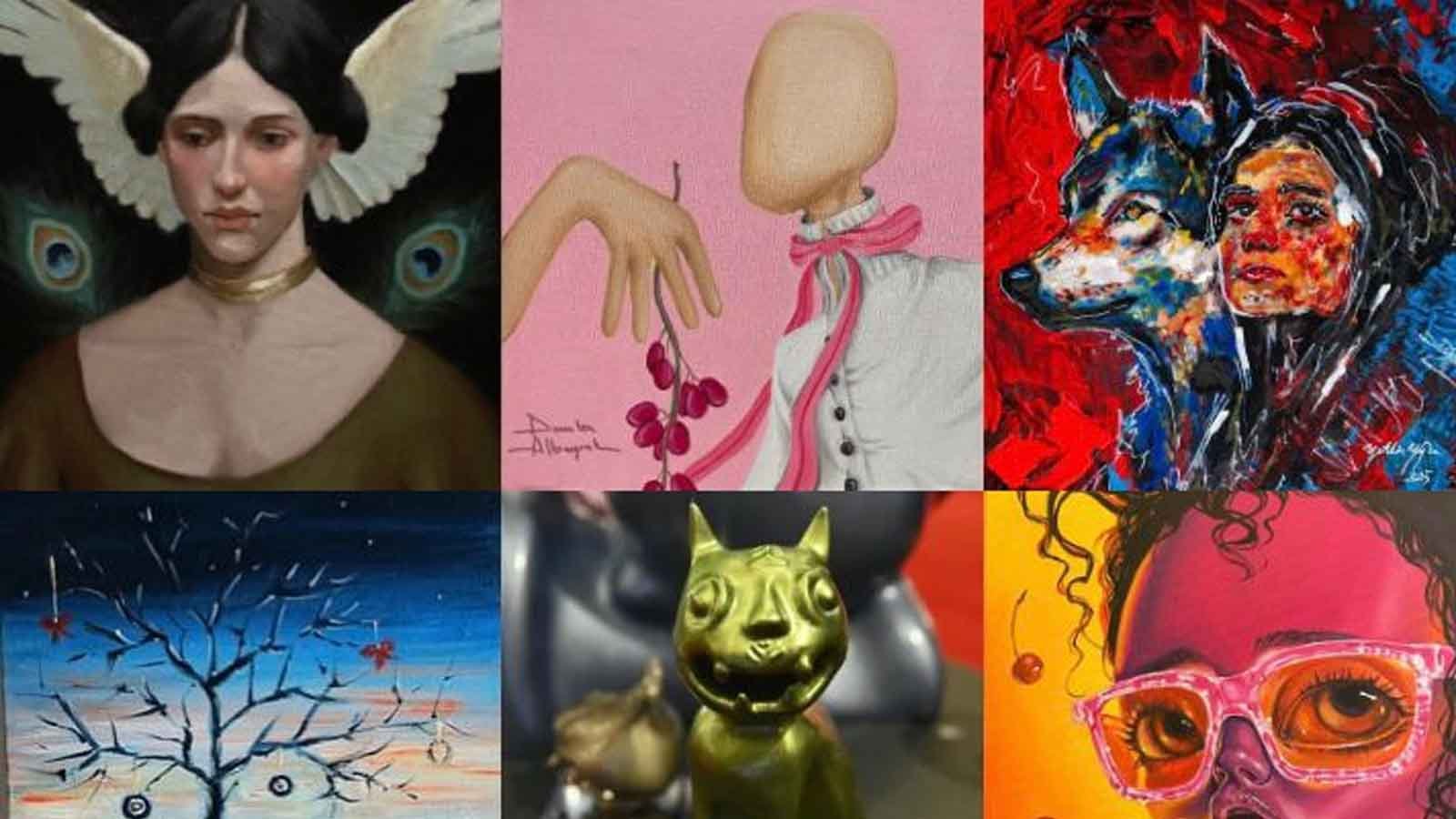 Ankara'da Sanat Bohe Sanat'ta Aynı Anda Sergisi 15 Ocak'a Kadar Ziyaret Edilebilir (2)