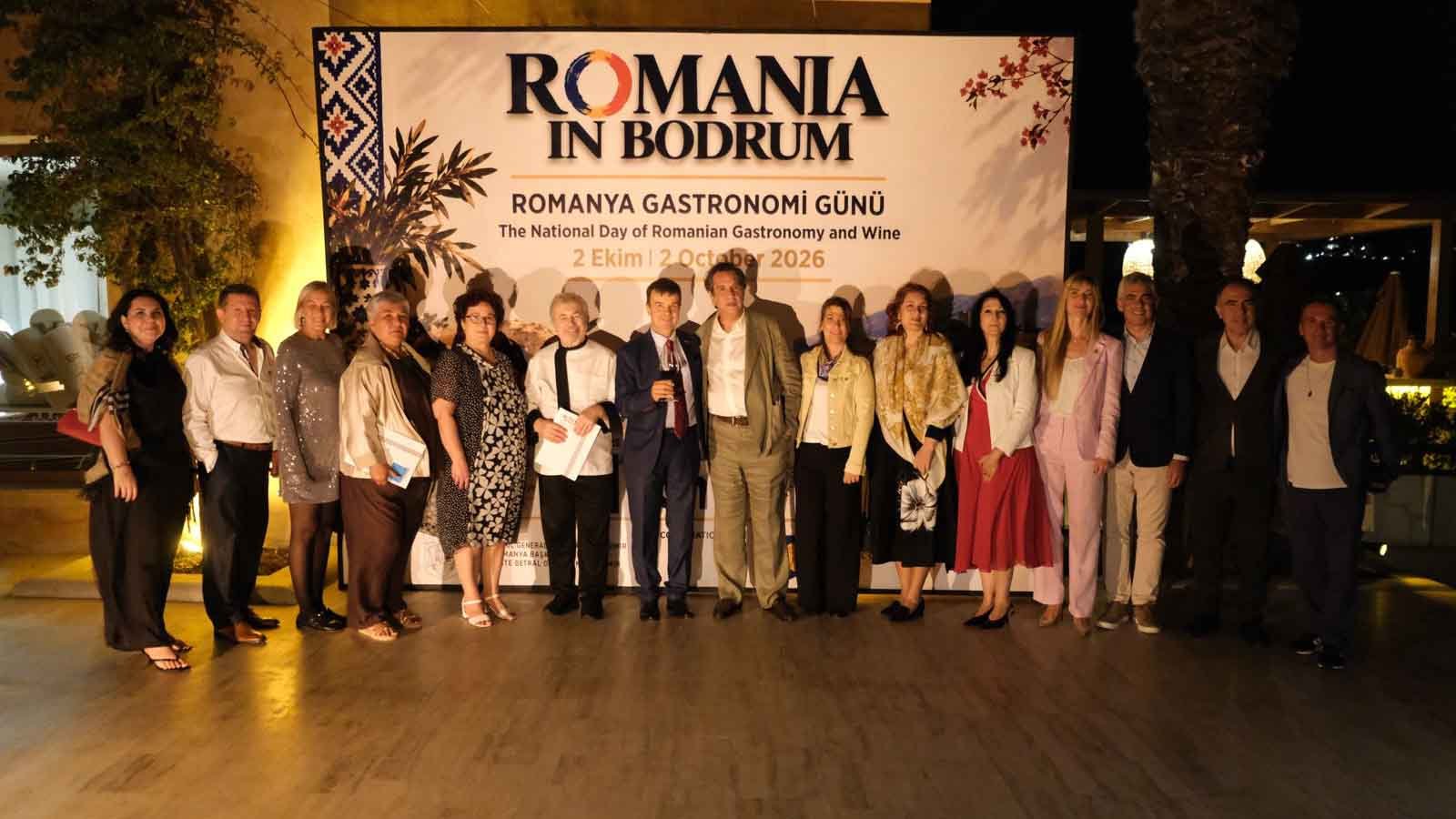 Bodrum’da Romanya Gastronomi ve Şarap Ulusal Günü Mutfak Diplomasisi Yeni İş Birliklerine Kapı Araladı